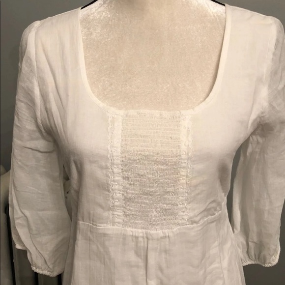 White peasant dress small - Picture 2 of 5